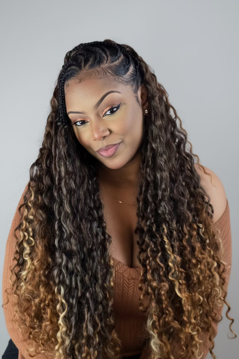 CROCHET BRAIDS -  LEANNA