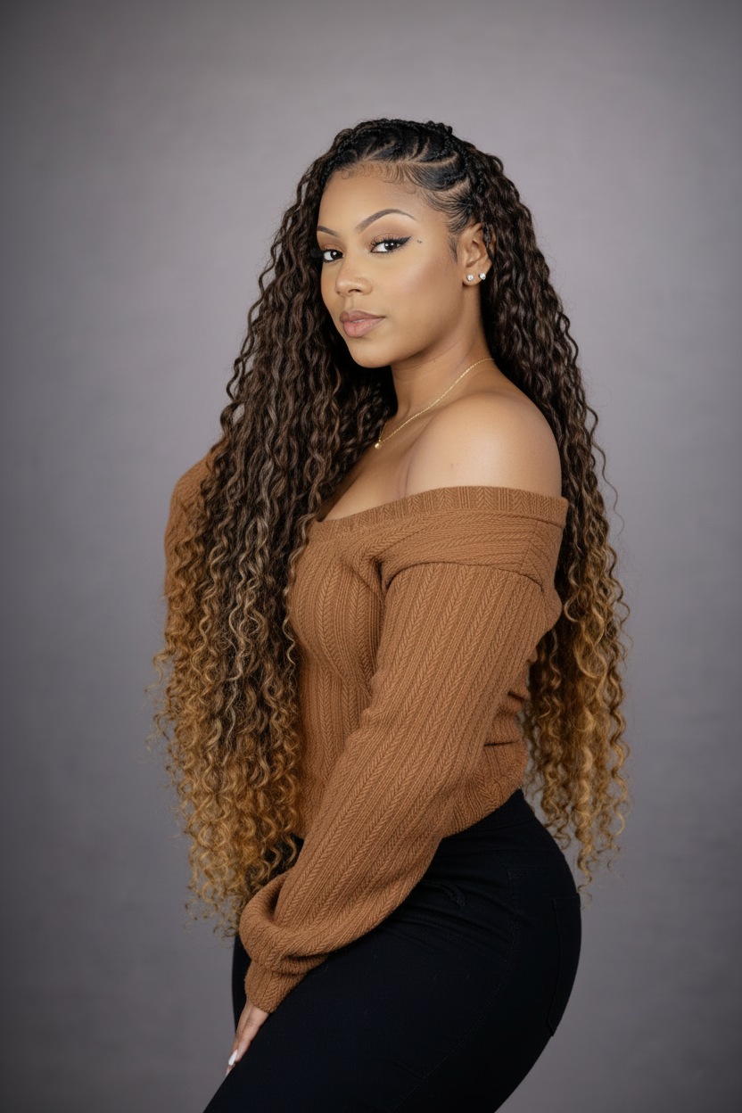 CROCHET BRAIDS -  LEANNA